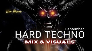 Hard Techno Rave Mix  Sept 2024  155170 BPM  Psy Visuals OMAKSJayronZentrycNIOTechVeseli [upl. by Jem]