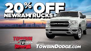 Towbin Dodge  20 Off New Ram Trucks [upl. by Yule]