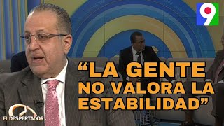 Magín Díaz “La gente no valora la estabilidad”  El Despertador [upl. by Naesed]