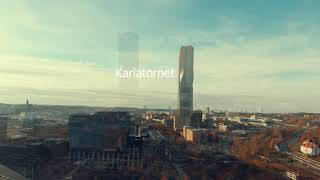 Karlatornet now the tallest building in scandinavia [upl. by Dnumyar]