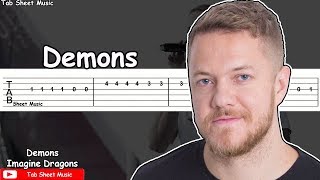 Imagine Dragons  Demons Guitar Tutorial [upl. by Eibot]