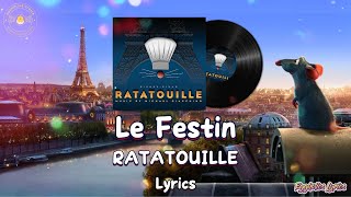 Le Festin  RatatouilleLyricsDisney Movie Soundtrack [upl. by Vola]