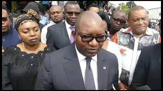 EN DIRECT DU MAUSOLÉE DE MZÉE LD KABILA LE PM DÉPOSE ÇA GERBE DE FLEURS [upl. by Earahc]