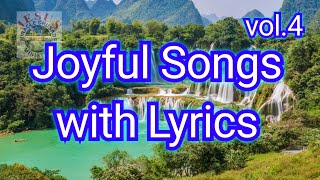 JOYFUL SONGS with Lyricsvol4 JMCIM  Nonstop Christian Songs [upl. by Elyr]