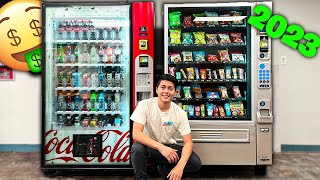 This Is HOW MUCH 4 Vending Machines Made IN A MONTH [upl. by Heddy808]