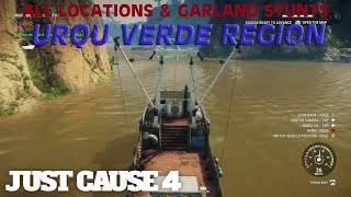 Just Cause 4 Urqu Verde Region  ALL Locations amp Stunts [upl. by Marcelia]