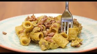 Pasta e pesto di pistacchi come si prepara [upl. by Lubba]