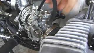 Ural 750 Carb Balance [upl. by Siravrat]