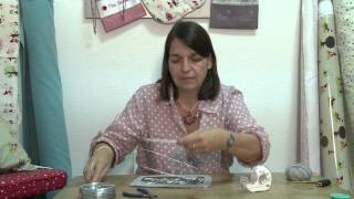 Comment crocheter un cadre avec une armature en fil de fer [upl. by Geof]