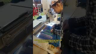 Mutifunctional lockstitch template sewing machine for placket opening amppocket welting by lasersomax [upl. by Edmea87]