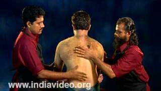 Udwartana Ayurvedic massage treatment [upl. by Singband]