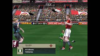 FIFA 99 modified version Manchester United v Palmeiras [upl. by Leirua748]