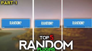 Top 5 Random Plugins For Your Minecraft Aternos Server  Part1 [upl. by Hite]