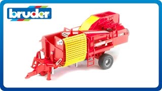 Bruder Toys Grimme Potato Digger 02130 [upl. by Joe]