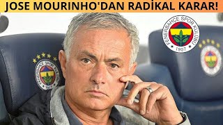 JOSÉ MOURINHO SAINTGILLOISE MAÇINDAN ÖNCE KADRODA RADİKAL BİR KARAR ALDI [upl. by Elisa]