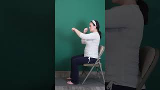 Seated Boxing Punches  Chair Yoga For Seniors and Beginners [upl. by Gereron71]