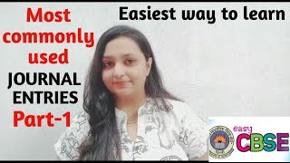 How to make journal entries problem1 Basic rules for passing journal entries [upl. by Aisitel]