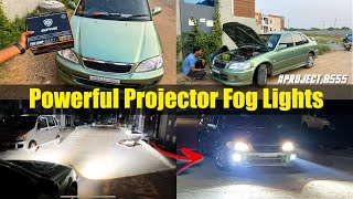 Installed Project Fog lights in project0555  GPNE Project Fog Lamp [upl. by Ednyl975]