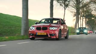 BMW 125i straight pipe trailer  E82  128i [upl. by Shawnee741]