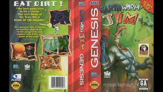 Earthworm Jim  SEGA Genesis Full Soundtrack OST Real Hardware [upl. by Eednac]