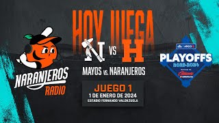 Mayos de Navojoa 🪓 vs 🍊 Naranjeros de Hermosillo [upl. by Bekaj466]