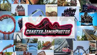 Coasterdynamix Coaster Cutout Schwartzkopf Looping Coaster Full Time Lapse 4K Build Video [upl. by Adlesirhc]