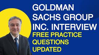 Goldman Sachs Group Inc Interview Questions amp Answers Free Practice Questions [upl. by Tanner]