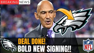 NOW WITH THIS NEW SIGNING SOMEONE HAD TO SAY GOODBYE TO EAGLES Philadelphia Eagles News Today [upl. by Dawkins]