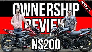 NS200 2024  Kitna deti hai ⛽️💧  Ownership Review  Pros amp Cons 🔥 Bs7 Model [upl. by Nais397]