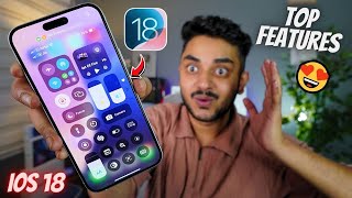 iOS 18 TOP Features 😍 iOS 18 features in Hindi [upl. by Pruchno]