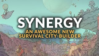 SYNERGY  NEW Survival City Builder  Gameplay Preview Strategy Game 2024 [upl. by Gradey882]