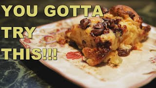 The ULTIMATE BEST Panettone Bread Pudding [upl. by Nauwaj]