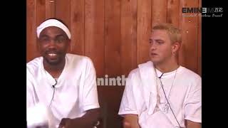 Eminem  Entrevista com o Proof em 1999 [upl. by Suehtomit]