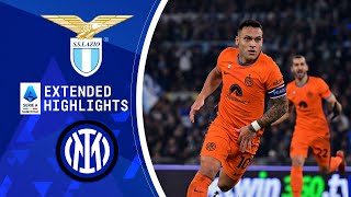 Lazio vs Inter Extended Highlights  Serie A  CBS Sports Golazo [upl. by Amolap126]