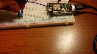 NodeMCU Analog Input [upl. by Okiam]