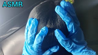 ASMR  Scalp Scratching amp Massage With Gloves [upl. by Kcirrez]