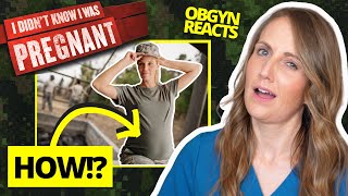 Doctor Reacts Didnt Know She Was Pregnant AT BOOT CAMP [upl. by Jacquenetta]