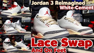 Lace Swap Jordan 3 Reimagined [upl. by Ragland]