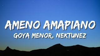 Goya Menor Nektunez – Ameno Amapiano Remix you want to bamba you want to chill with the big boys [upl. by Moishe]