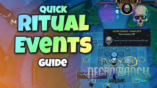 Necromancy Ritual Quick Events Guide  Runescape 3 [upl. by Ademla]