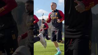 Angelino’s first training session in 🟡🔴 asroma football seriea dajeroma [upl. by Salema927]