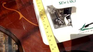 Sewland Overlock Sewing Machine overlocker  over lock sewing machine See Video [upl. by Busch]