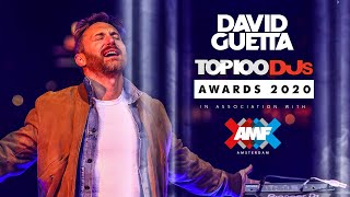 David Guetta  AMF Presents Top 100 DJs Awards 2020 [upl. by Perce]