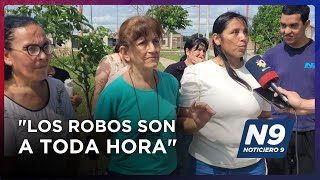 quotLOS ROBOS SON A TODA HORAquot  NOTICIERO 9 [upl. by Compton]