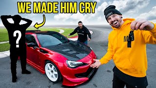 REBUILDING A WRECKED GT86 THEN GIVING IT AWAY [upl. by Ecahc991]