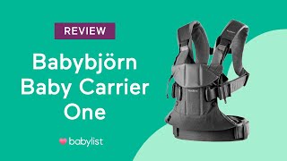 BabyBjorn Baby Carrier One Review  Babylist [upl. by Aniram23]