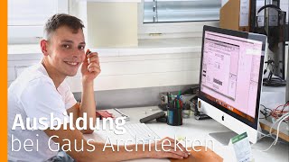 Ausbildung zum Bauzeichner bei Gaus Architekten [upl. by Yup]