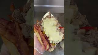 The BEST Cheesesteak at Jersey Mike’s 💯🔥🥩🧀 jerseymikes asmr cheesesteak [upl. by Nowed]