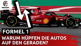 Darum hoppeln die neuen Autos  Formel 1 2022 [upl. by Ettesyl]