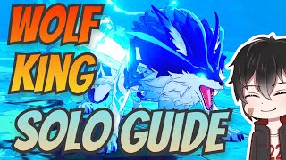 Wolf King Solo Boss Guide amp Cheese Trick BoreasAndrius  Genshin Impact [upl. by Ellierim]